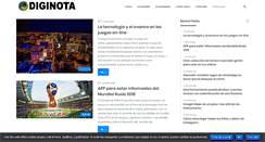 Desktop Screenshot of diginota.com